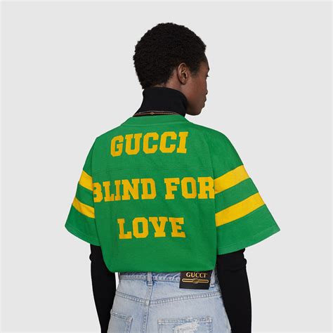 gucci blind for love shirt|maglione blind for love Gucci.